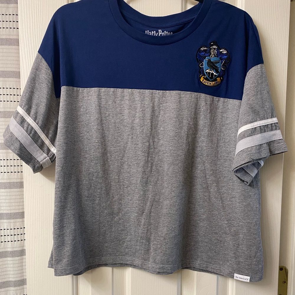 Her Universe Harry Potter Ravenclaw Cropped T-Shirt Size XL - Picture 3 of 16